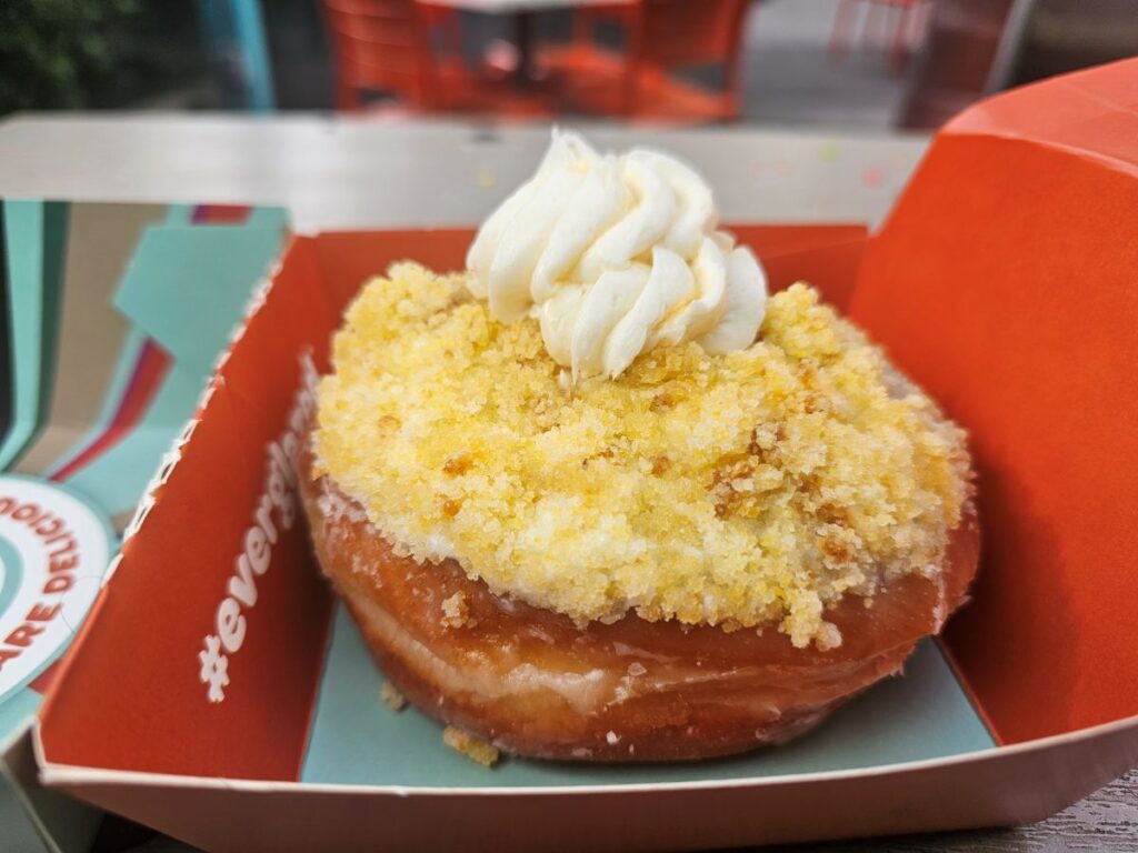 Hot Honey Cornbread Donut