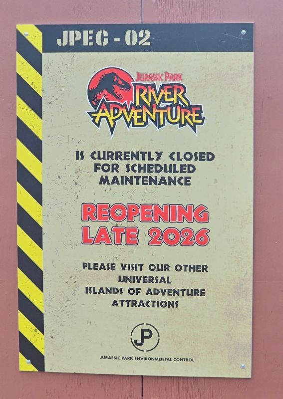 Jurassic Park river adventure