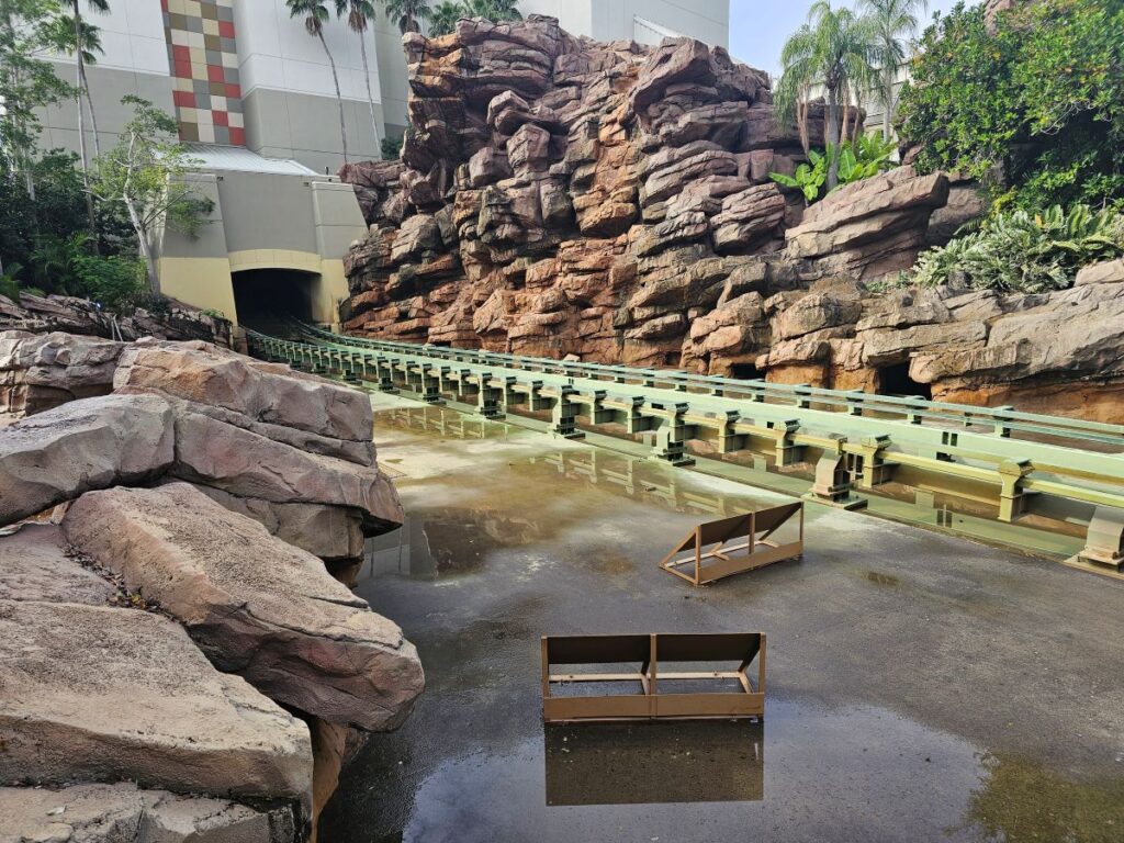 Splash Zone in the Jurassic Park area of Universal Islands of Adventure