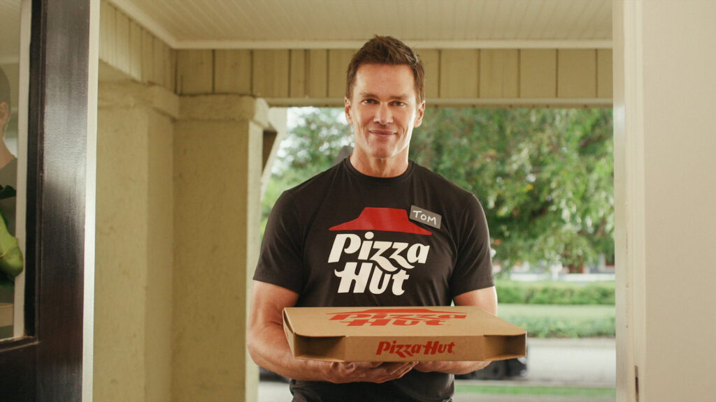 Tom Brady and Pizza Hut