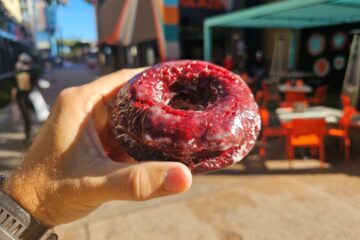 Everglazed Red Velvet Donut