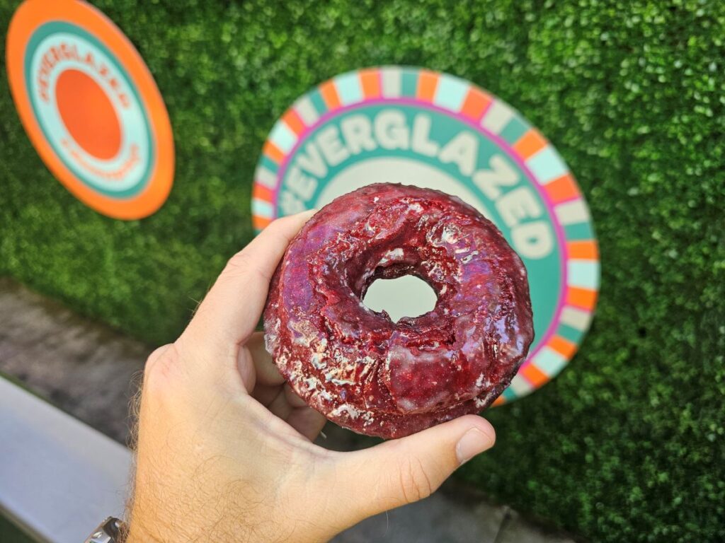 Everglazed Red Velvet Donut