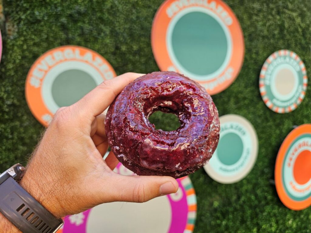 Everglazed Red Velvet Donut