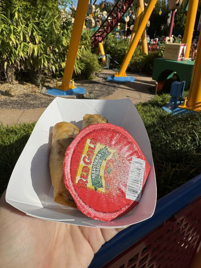 Toy Story Spring Rolls