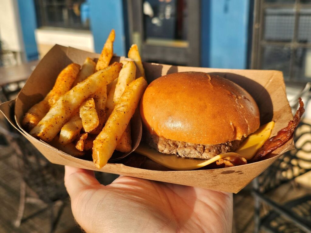 Bacon Smash Cheeseburger