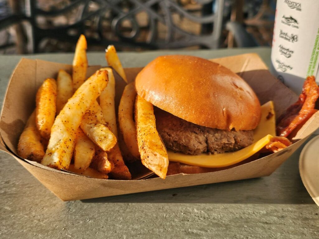 Bacon Smash Cheeseburger