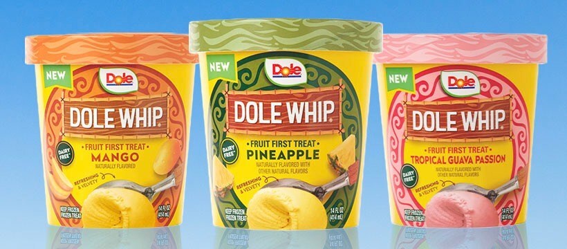 Dole Whip Retail Offerings: 