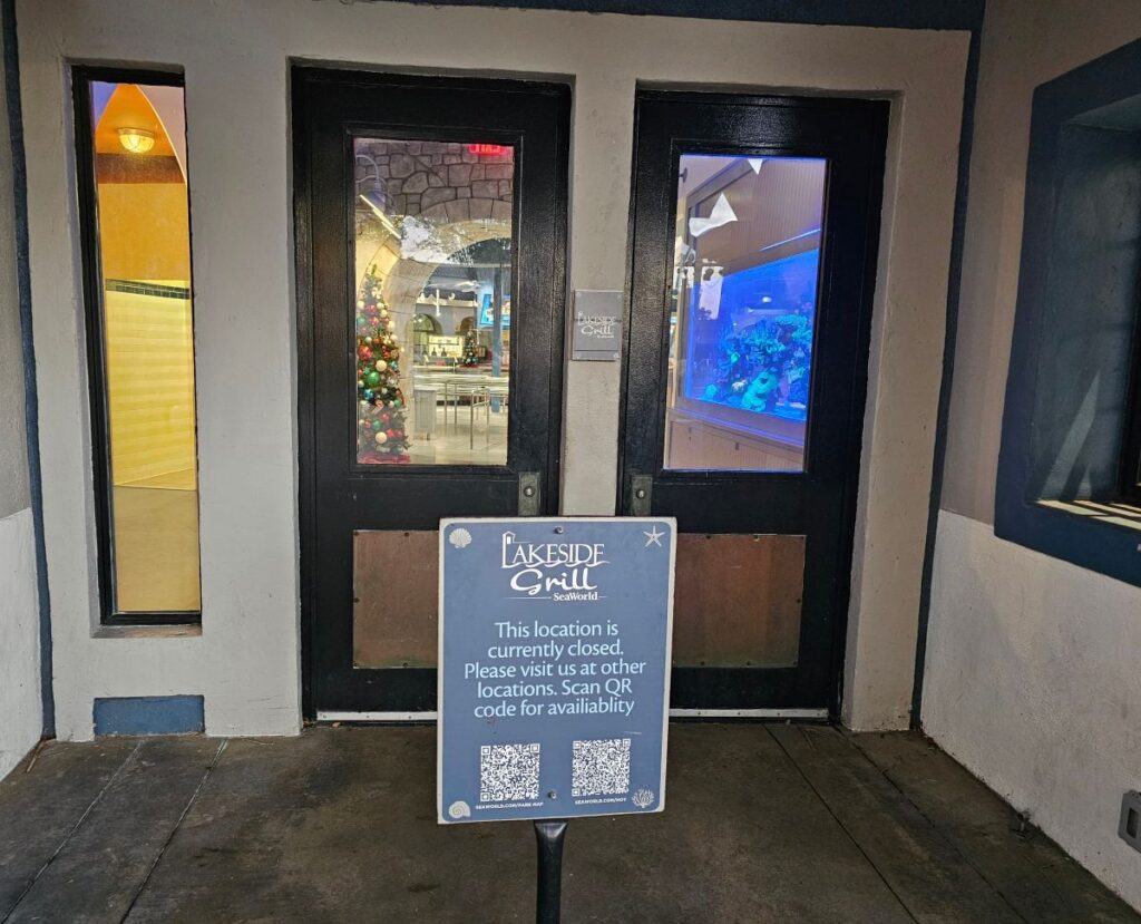 Lakeside Grill SeaWorld Orlando