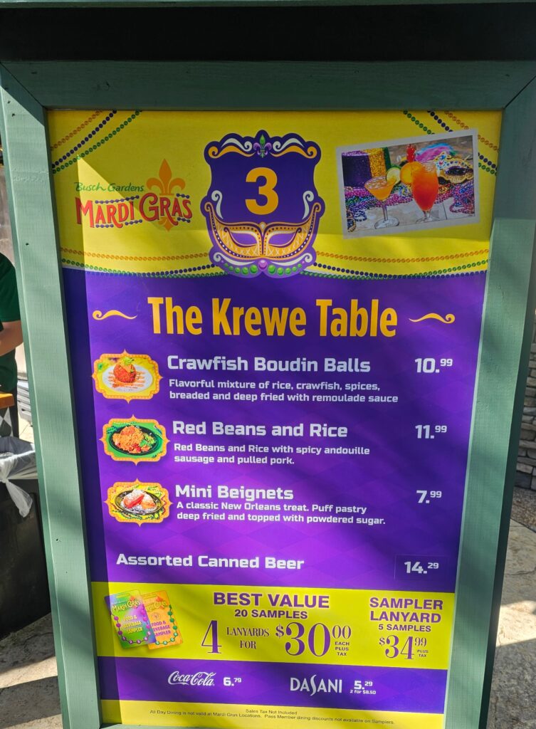 The Krewe Table
