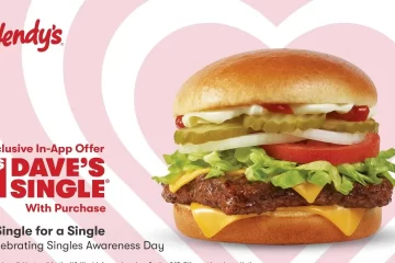 Wendy's $1 Dave's Single