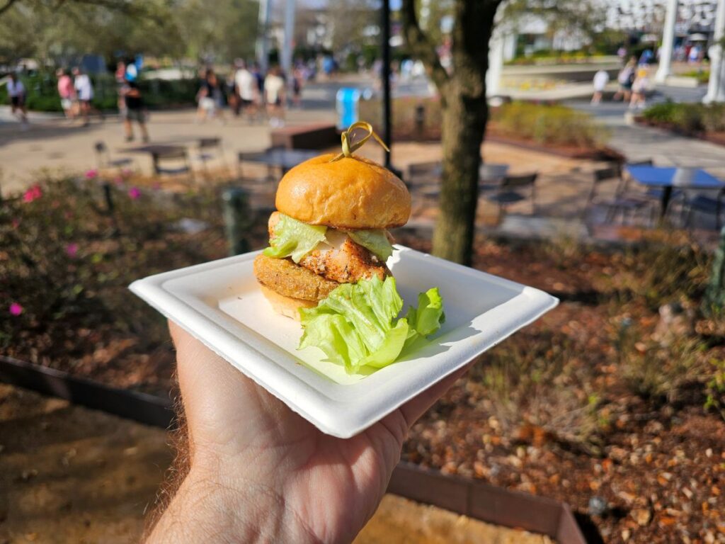Blackened Fish Slider