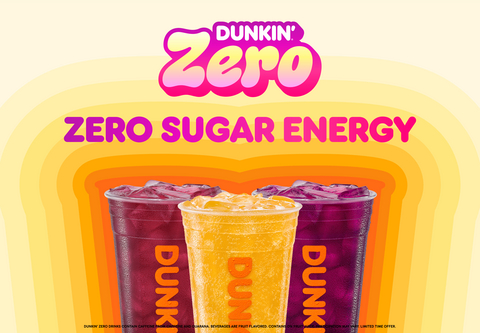 Dunkin’ Zero energy drinks
