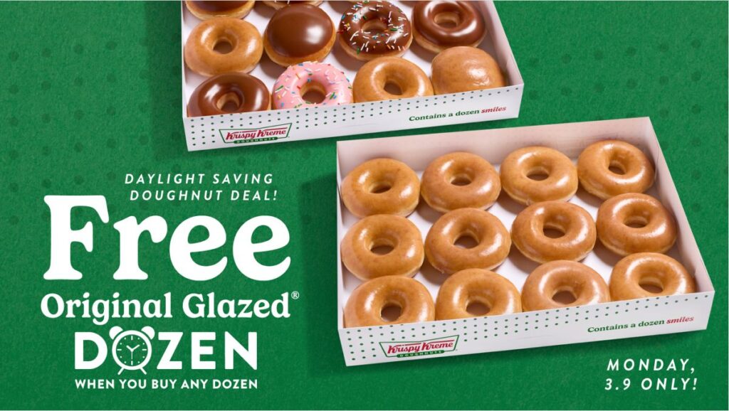 Krispy Kreme Free Dozen
