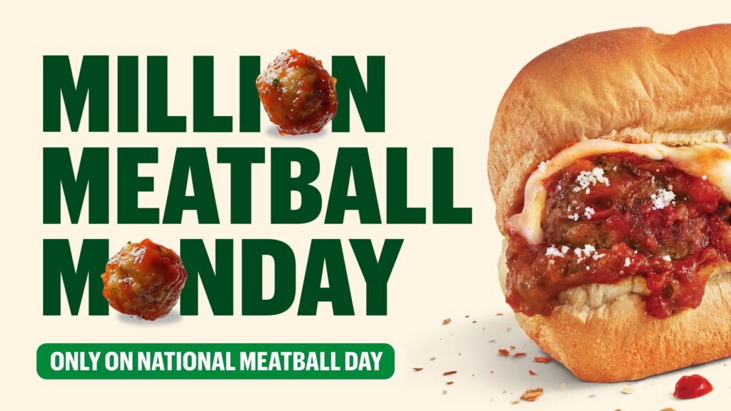 Million Meatball Monday Deal