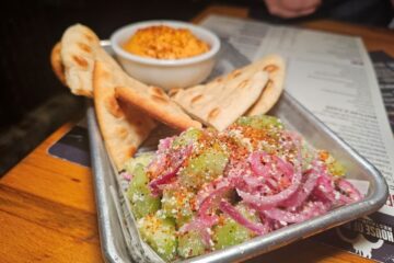 Smoky Hummus and Pita