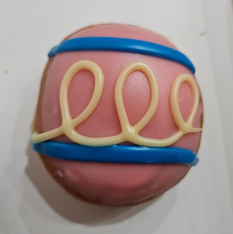 Strawberry Egg Doughnut