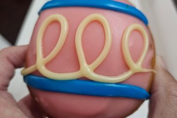 Strawberry Egg Doughnut