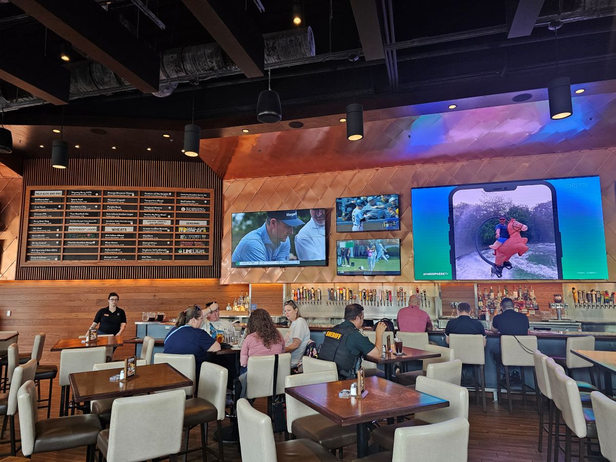 Interior of City Works Disney Springs