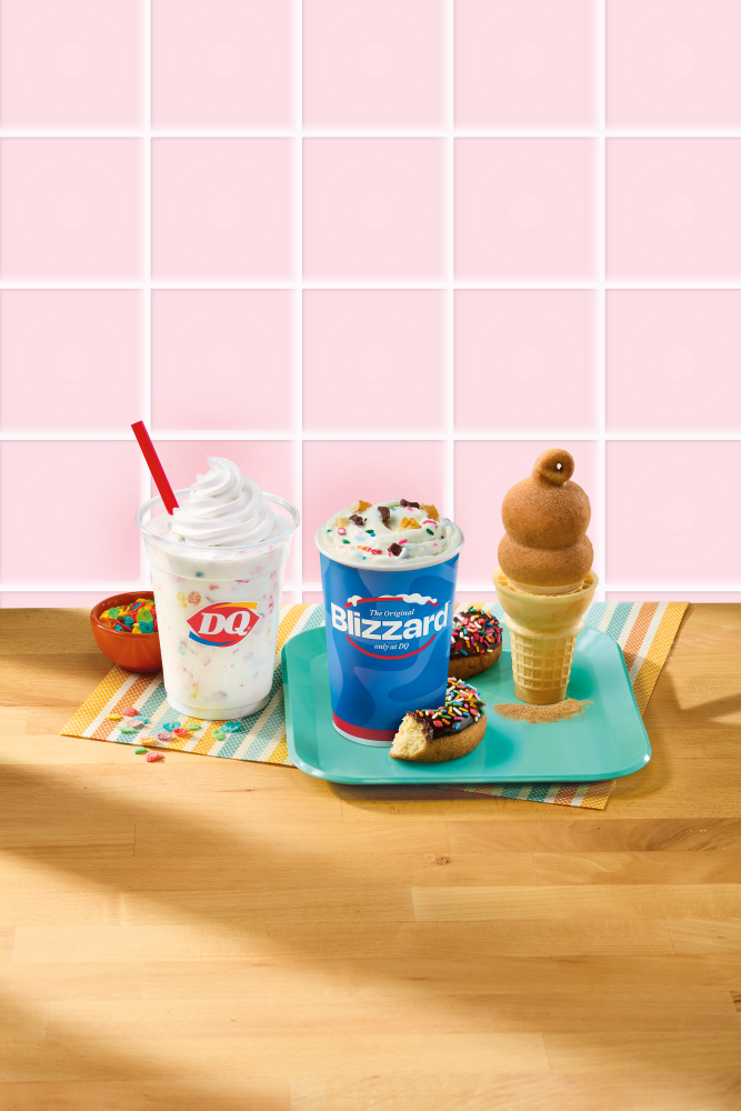 DQ Fruity Pebbles Shake