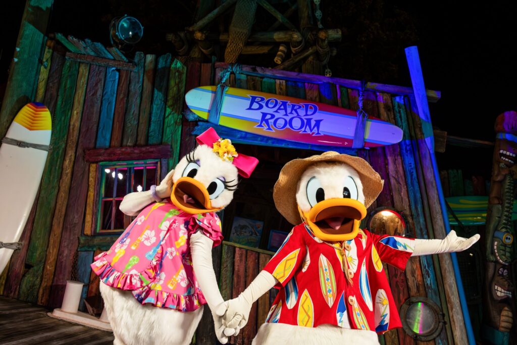 Donald and Daisy Duck