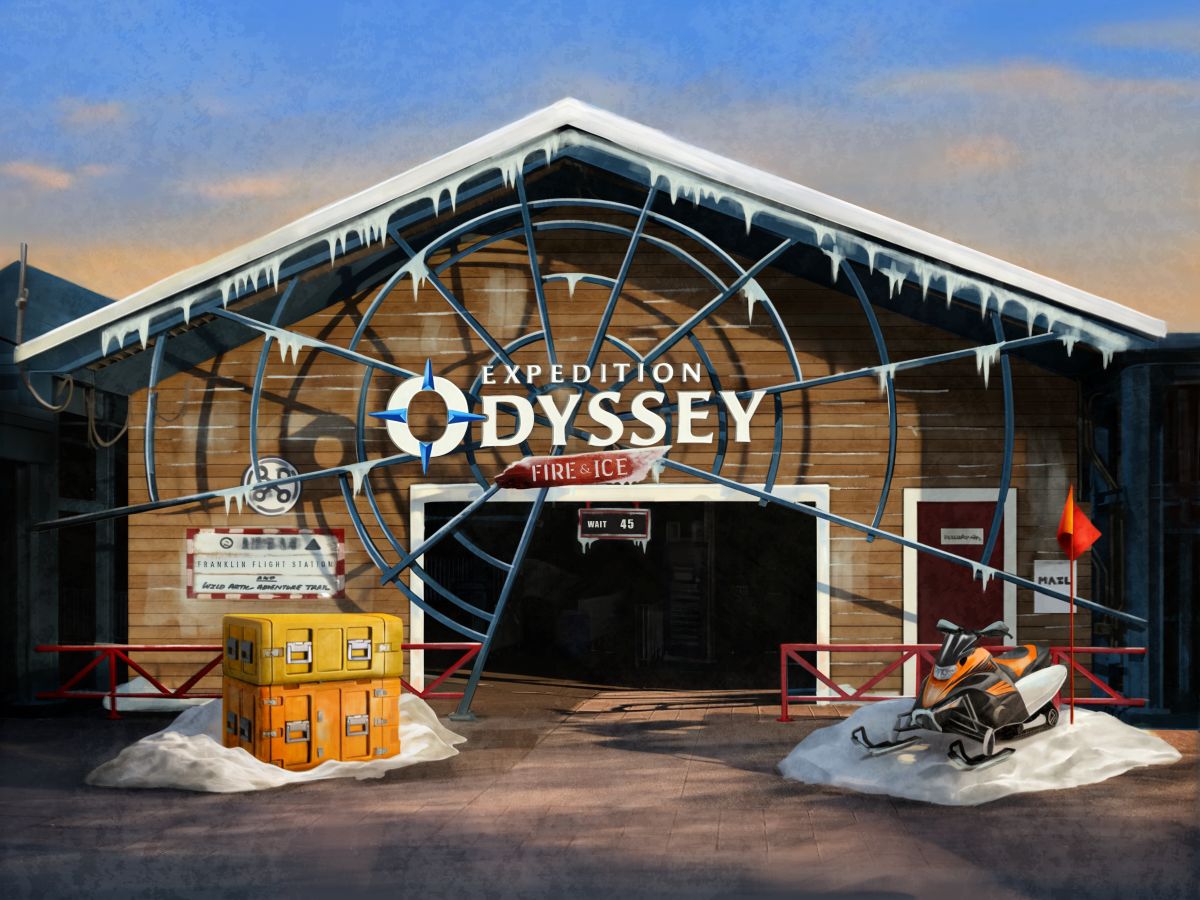 Expedition Odyssey: Fire & Ice entrance area