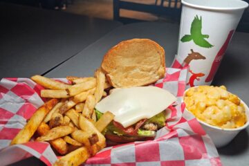 Grilled Bacon Swiss Avocado Chicken Sandwich