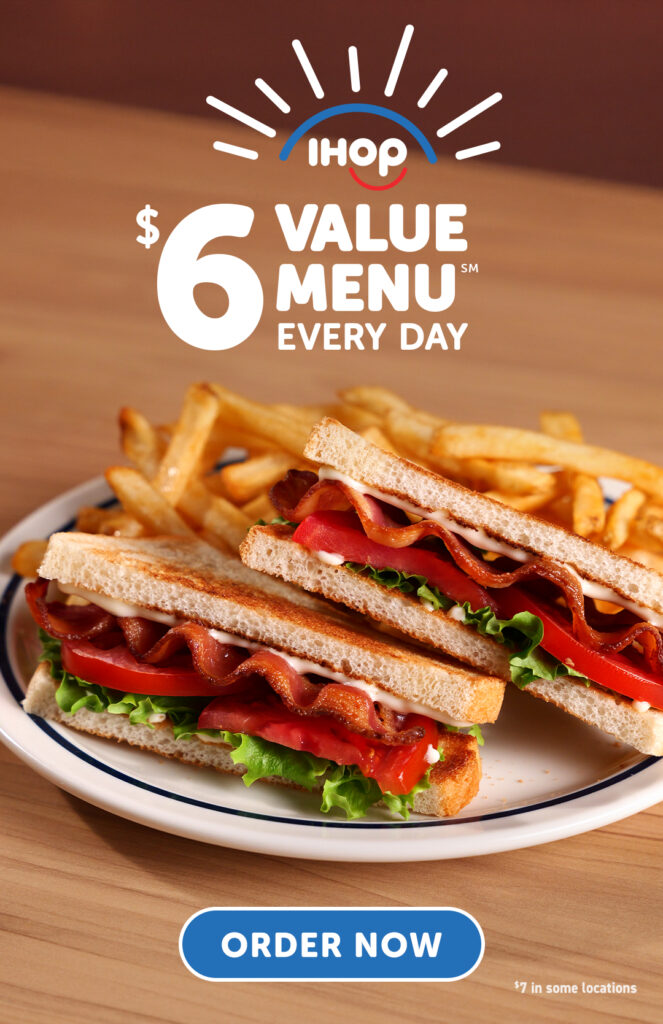 IHOP BLTAF Meal Deal