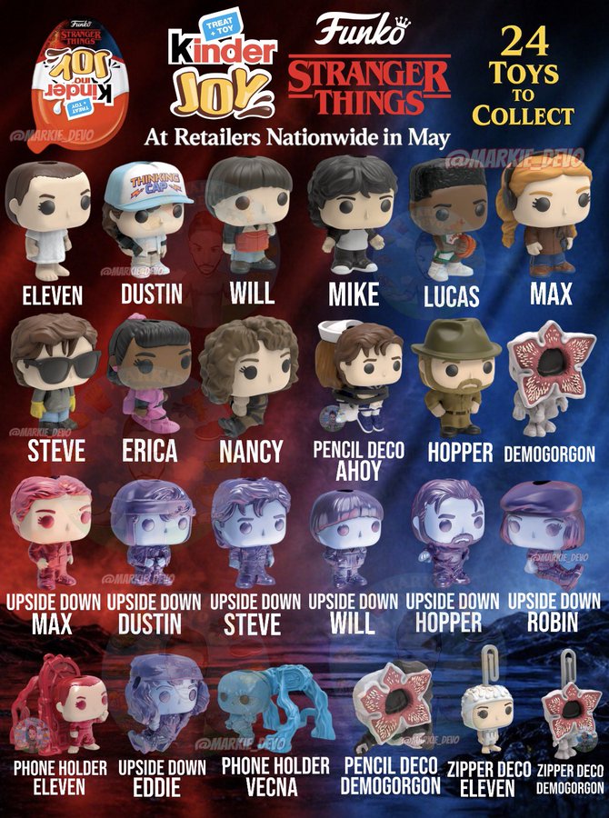 Kinder Joy Stranger Things