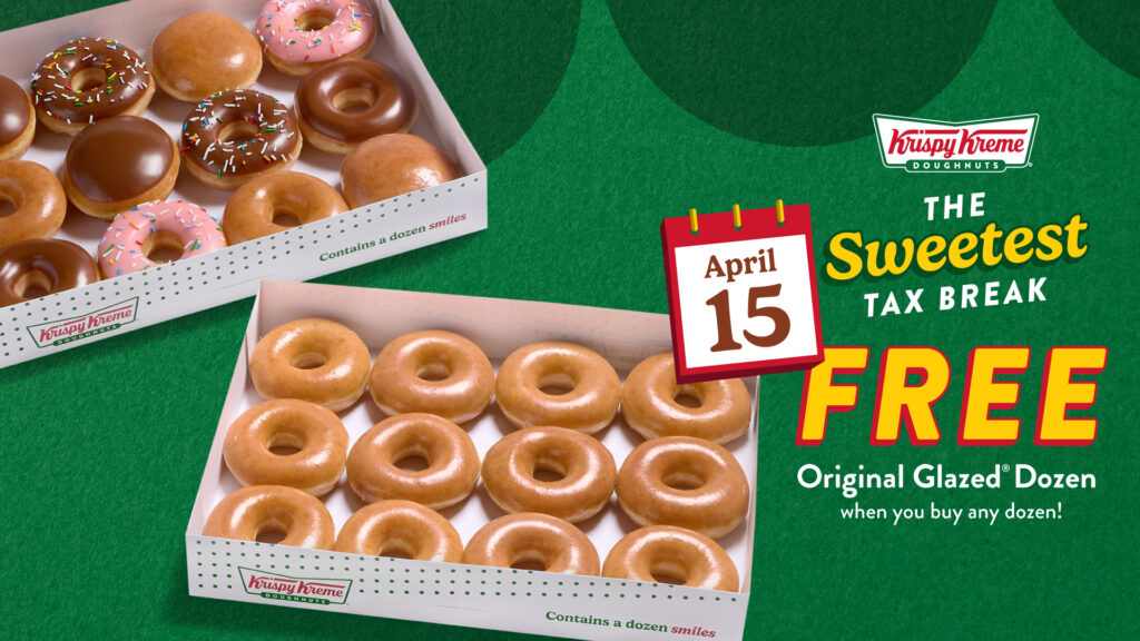 Krispy Kreme Tax Day