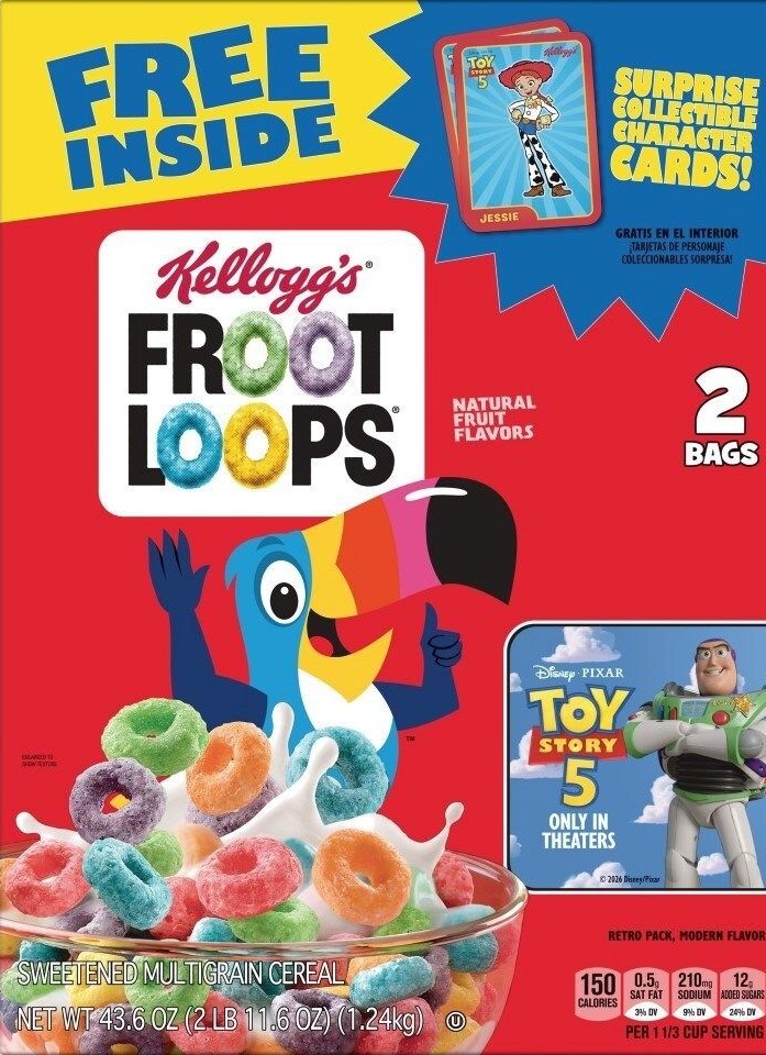 Toy Story 5 Cereal