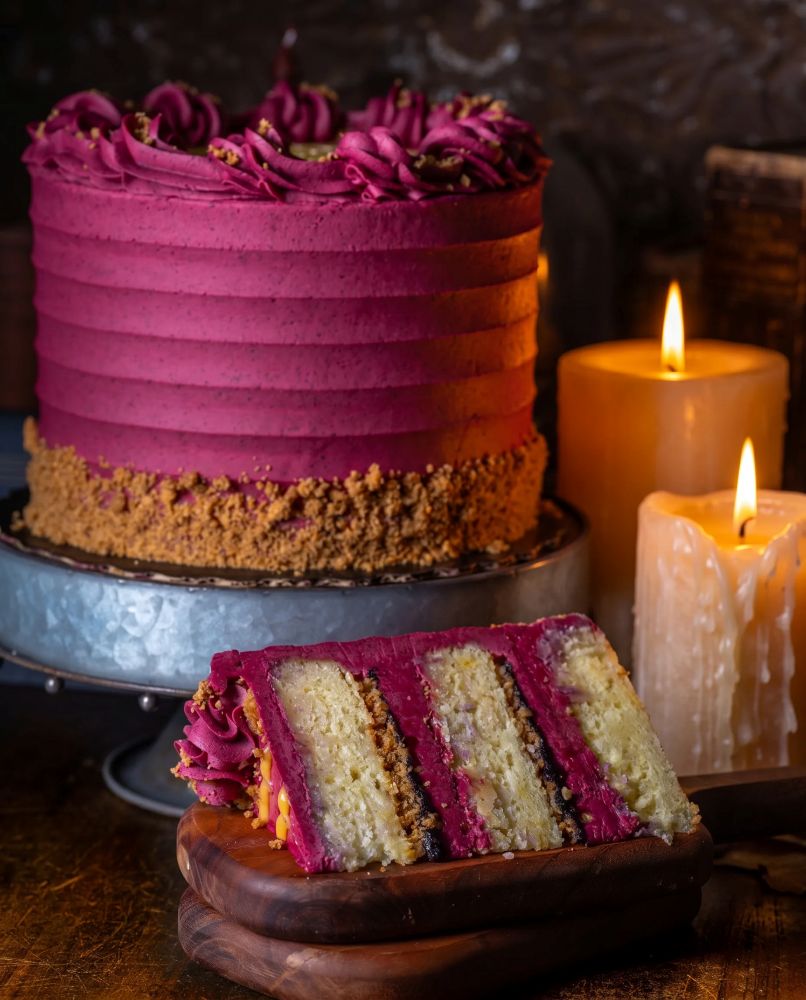 Blueberry Lemonade Cake for Gideon's Bakehouse May 2026