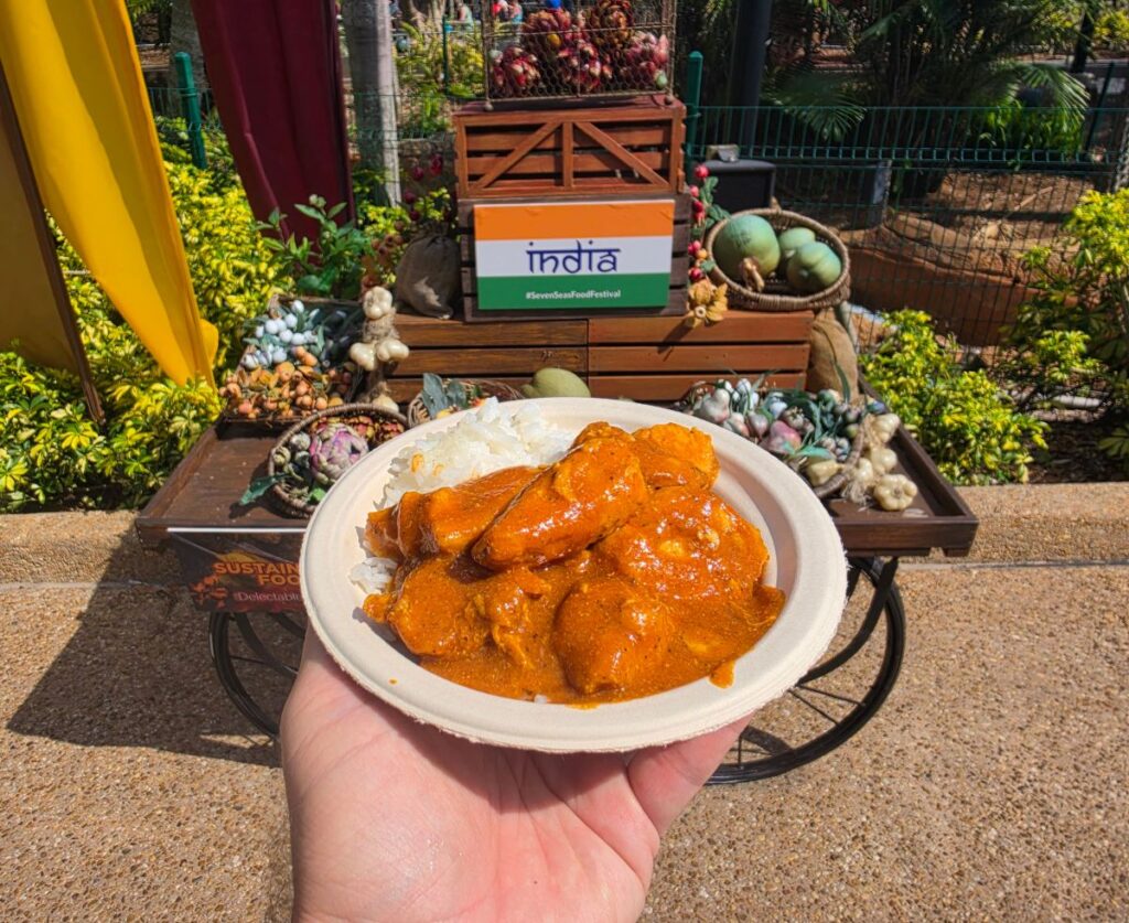 Chicken Tikka masala at Seven seas Food Festival