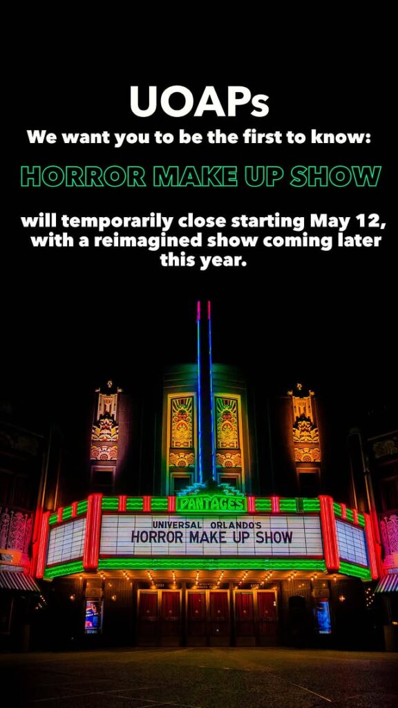 Horror Make-Up show