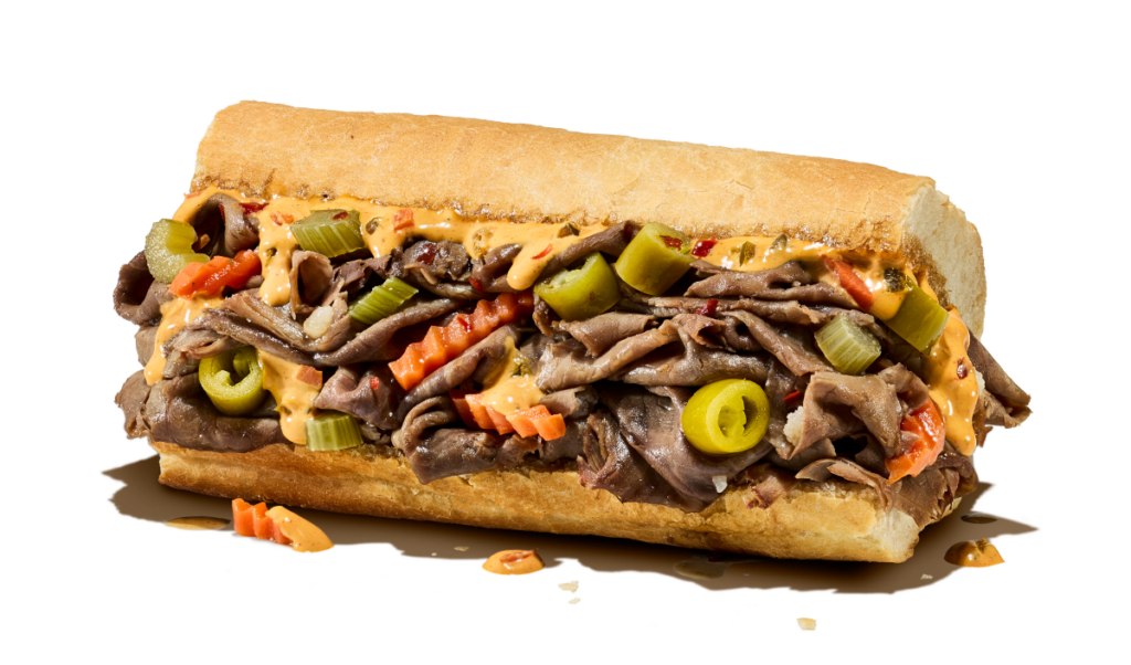 Photo of Portillo's Hot Italian Beef Sandwich