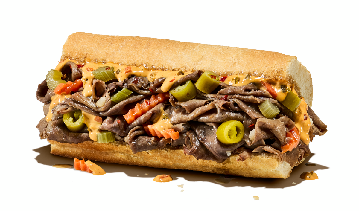 Photo of Portillo's Hot Italian Beef Sandwich