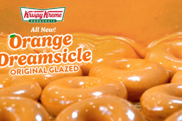 Krispy Kreme Orange Creamsicle Doughnuts