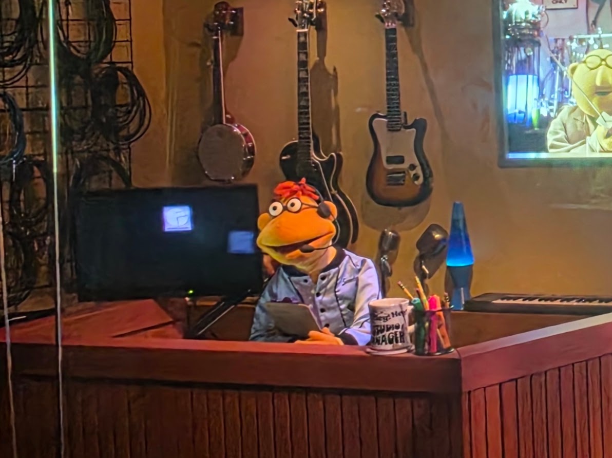 Muppets Rock 'n' Roller Coaster Scooter Audio Animatronic