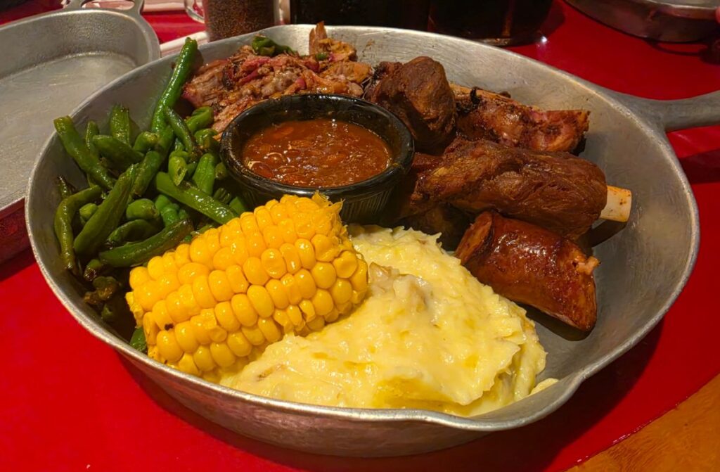 Whispering Canyon Cafe Dinner- The Pig Skillet