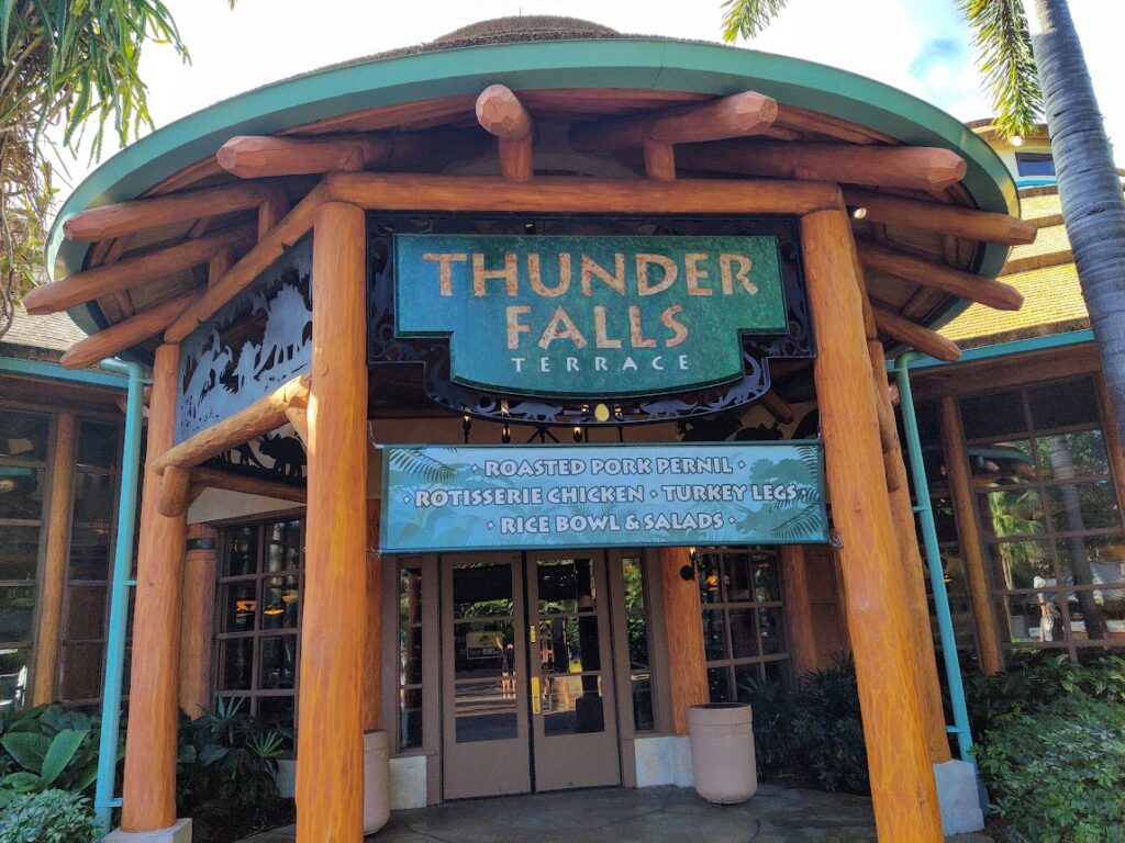 exterior of Thunder Falls Terrace