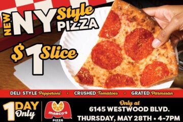 Promotional photo for Marco's Ny Style Pizza pop-up in Orlando