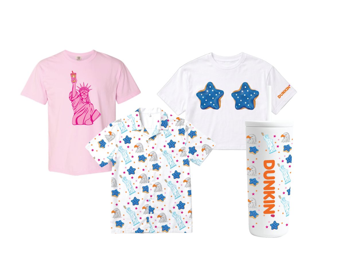 Dunkin Fourth of July Merchandise