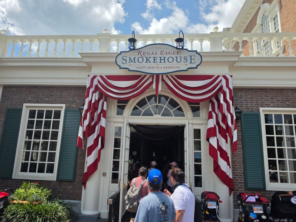 exterior of Regal Eagle Smokehouse