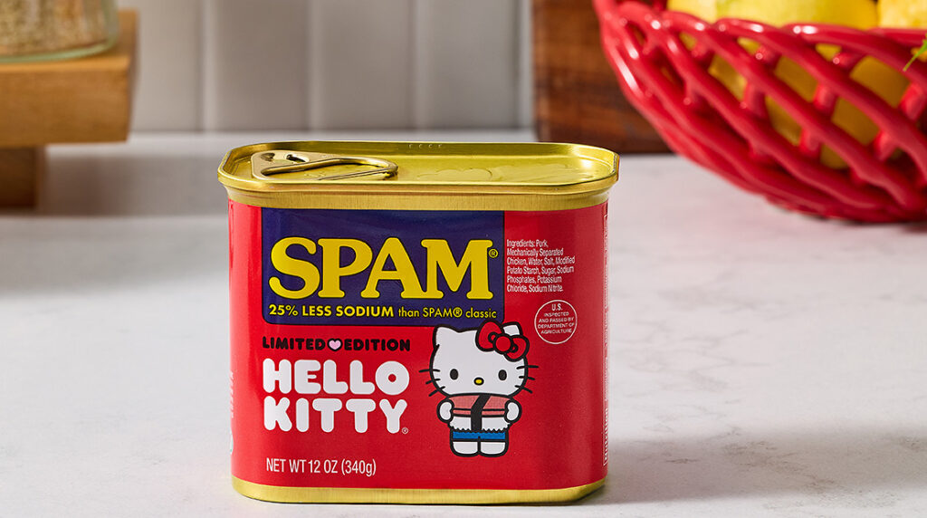 Hello Kitty SPAM Can