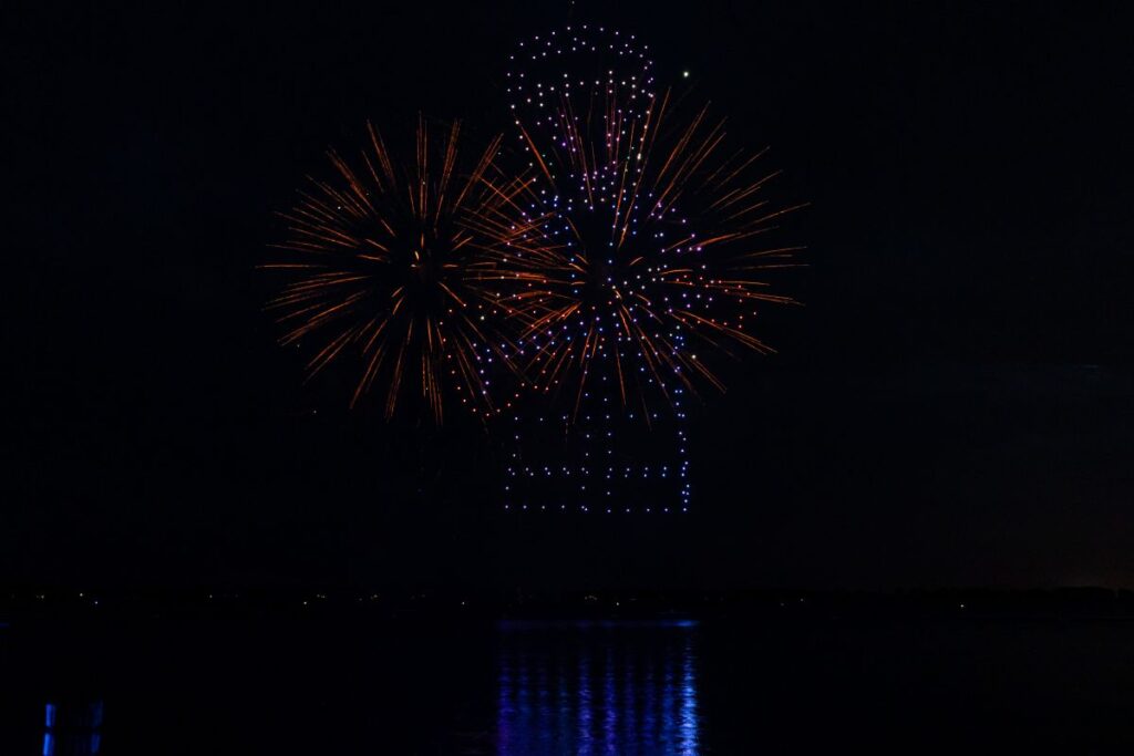 Legoland Florida Brick-or-Treat drone show image
