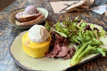 Satu'li Canteen Breakfast Review-photo showing the frittata and French toast