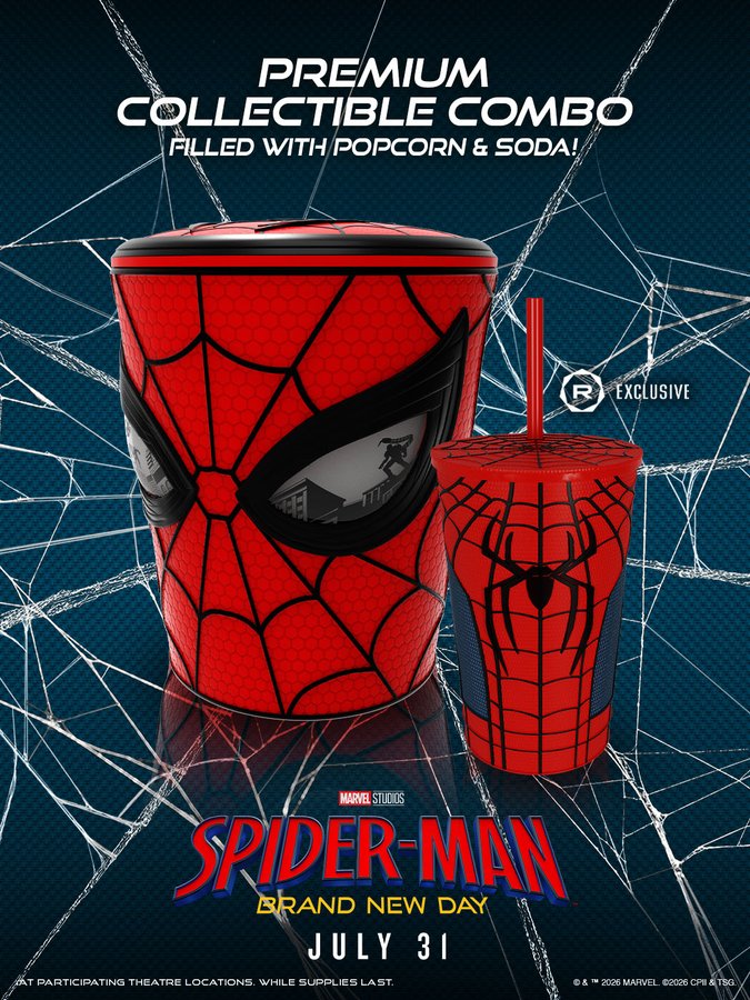 Spider-Man theater merchandise