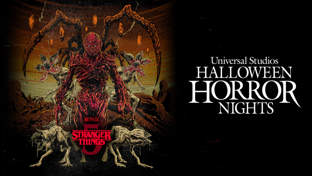 Stranger Things HHN 2026 announced with official image from Universal.