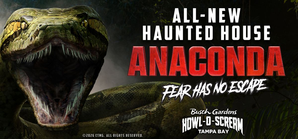 Howl-O-Scream Anaconda House