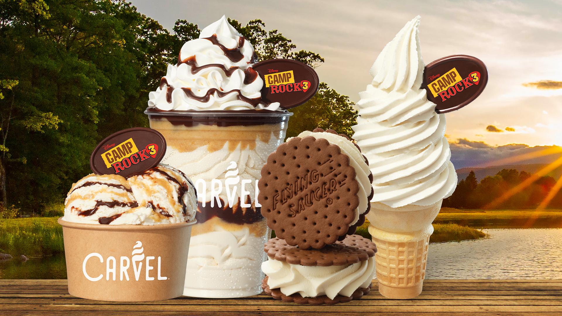 Carvel Camp Rock Treats