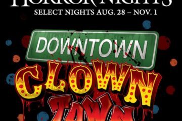 Downtown Clowntown HHN promotional image